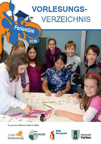 Vorlesungsverzeichnis FerienUni 2015 Vorlesungsverzeichnis FerienUni 2015