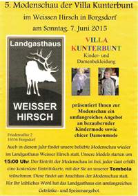 Modenschau 2015 Modenschau 2015